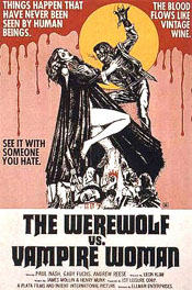 The Werewolf Vs. Vampire Woman